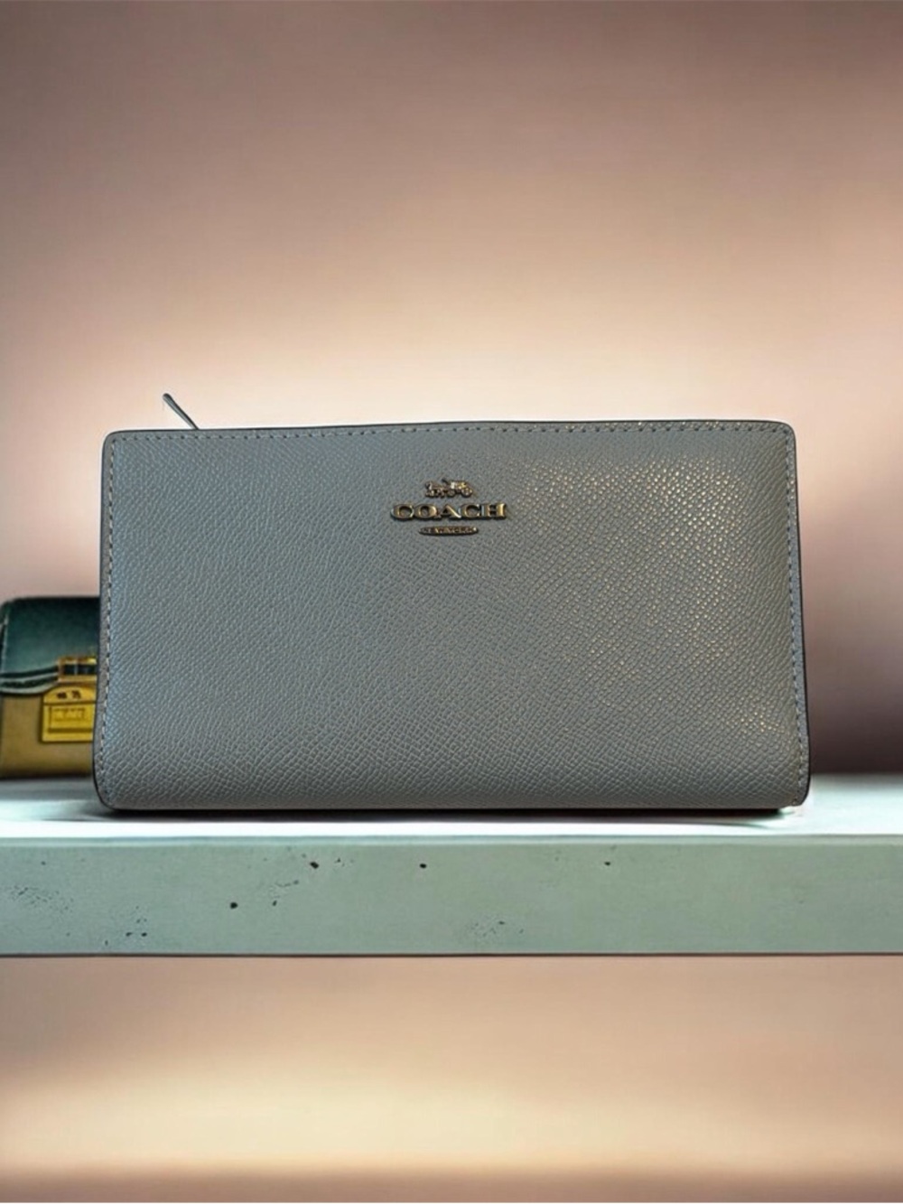 Coach Slim Zip Wallet